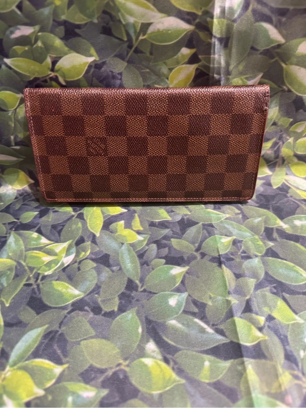 Louis Vuitton Brown Damier Ebene Brazza Long Wallet